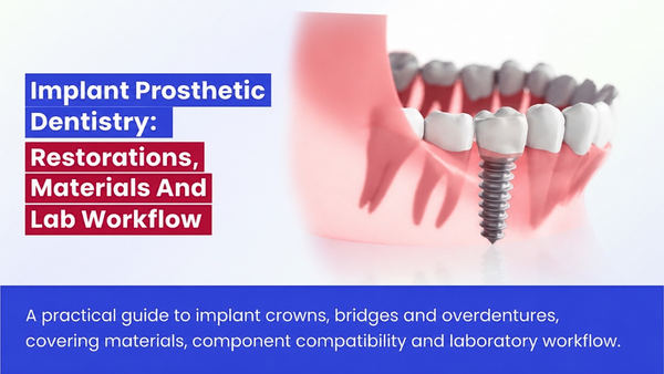 Implant Prosthetic Dentistry: Restorations, Materials And Lab Workflow