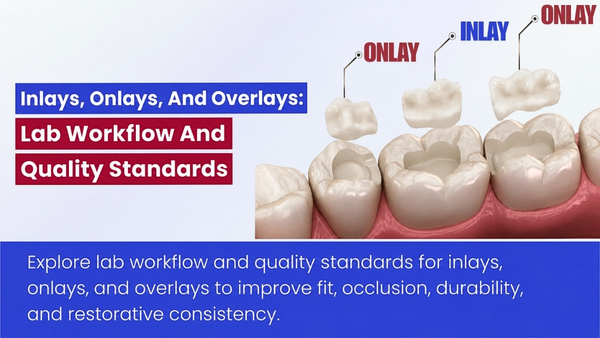 Inlays, Onlays, And Overlays: Lab Workflow And Quality Standards