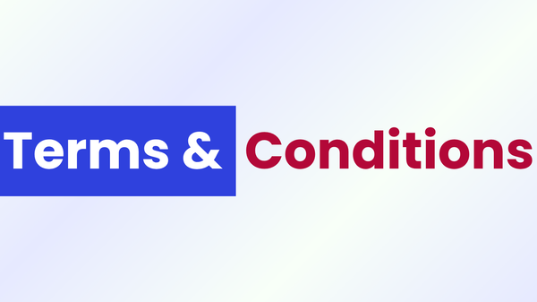 Terms And Conditions