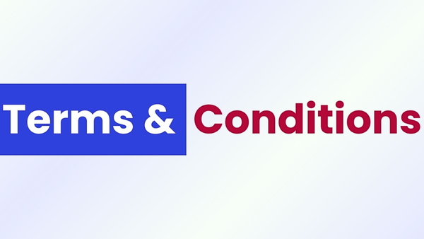 Terms And Conditions