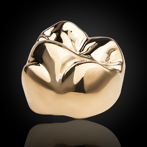 Full Cast Gold Crown