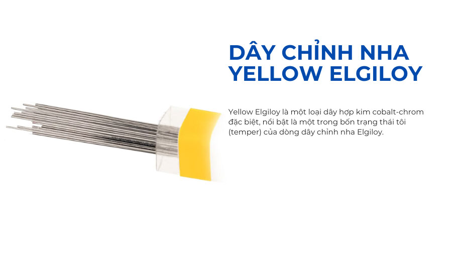 Tổng Quan Về Yellow Elgiloy: Hợp Kim Chỉnh Nha Đa Dụng Tổng Quan Về Yellow Elgiloy: Hợp Kim Chỉnh Nha Đa Dụng