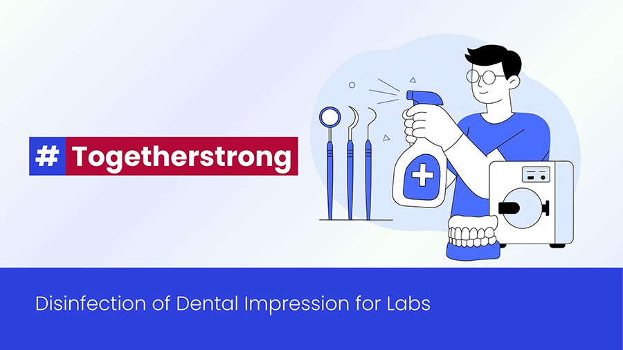 Disinfection of Dental Impression for Labs