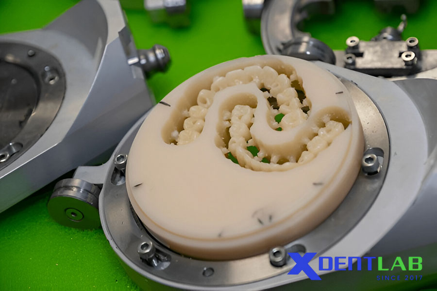 Comparison Between 3D-Printed PMMA and Milled PMMA Blocks
