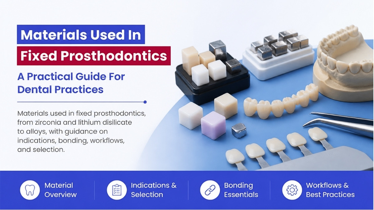 Materials Used In Fixed Prosthodontics: A Practical Guide For Dental Practices
