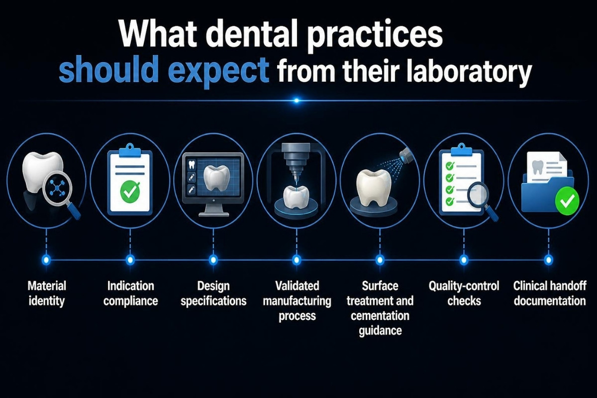 What dental practices should expect from their laboratory What dental practices should expect from their laboratory