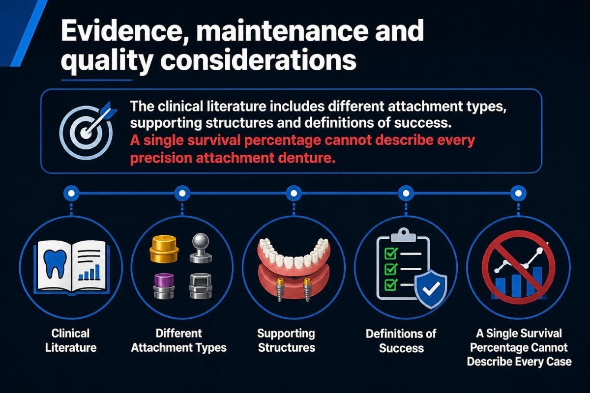 Evidence, maintenance and quality considerations Evidence, maintenance and quality considerations