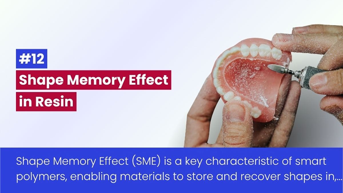 Shape Memory Effect (SME) In Resin