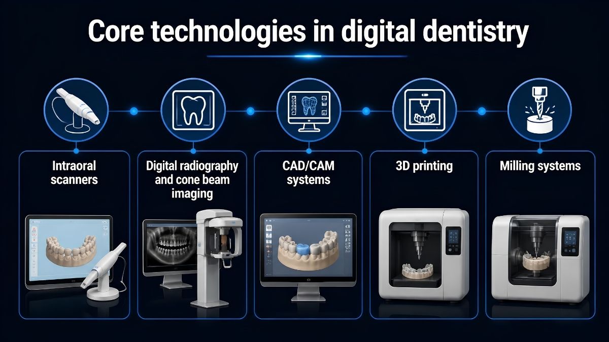 Core technologies in digital dentistry