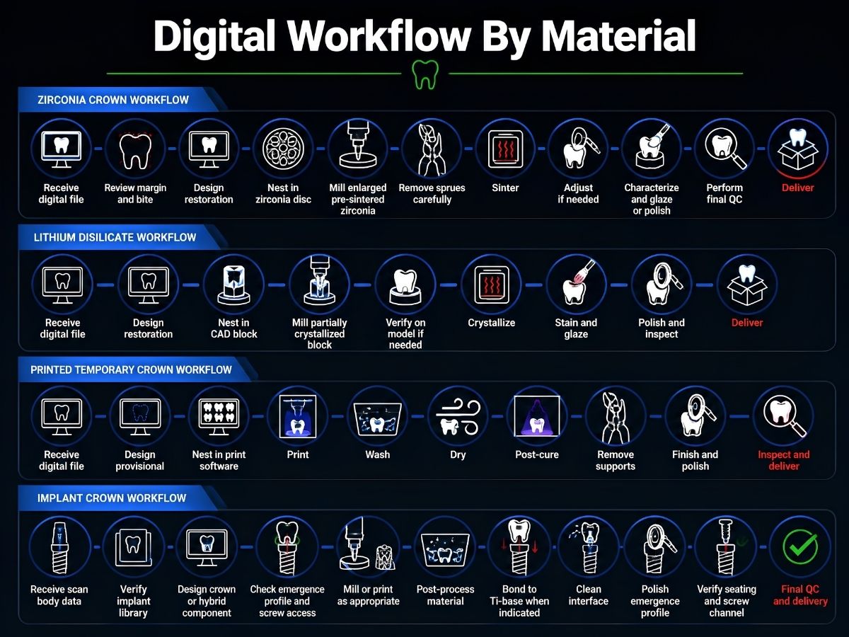 Digital Workflow By Material