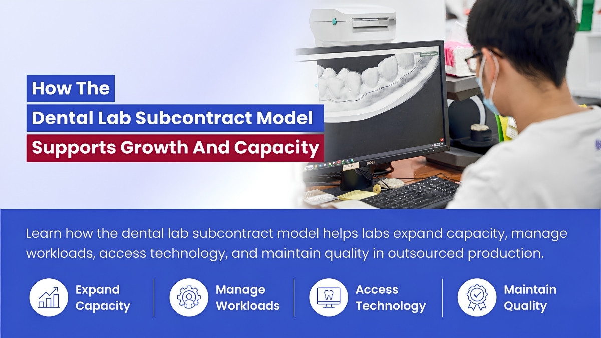 How The Dental Lab Subcontract Model Supports Growth And Capacity