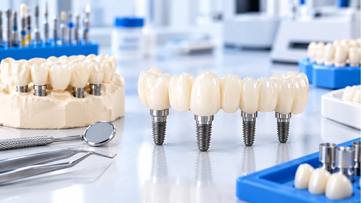 Implant-supported fixed dental prostheses and bridges Implant-supported fixed dental prostheses and bridges